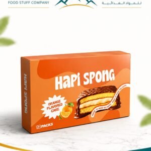هابي سبونج برتقال 12 حبه 1/12
